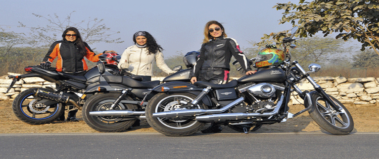 Women Bikers’ Group Started Safe-Riding Campaign 