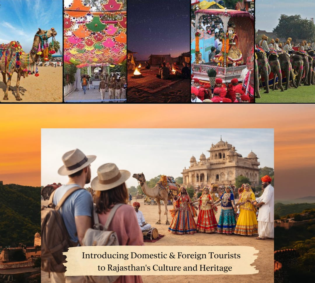 Domestic and International Tourists to Be Introduced to Rajasthan’s Culture and Heritage